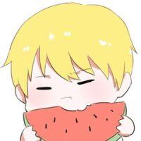 吃瓜群众的卡通动态图片,趣味横生的夏日时光